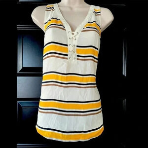 Express sleeveless blouse- size small